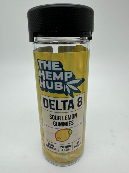 The Hemp Hub Gummies Delta-8 THC - 2000MG Pack - 40 Pieces
